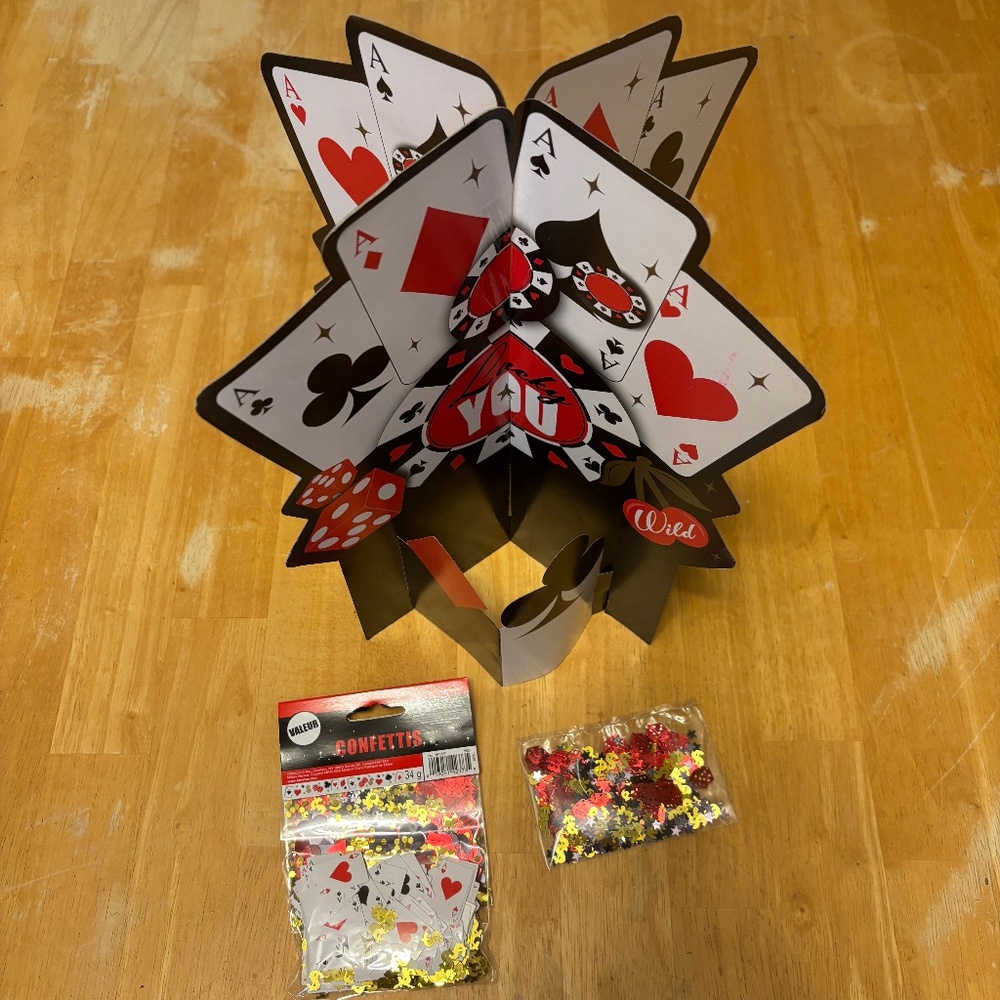 Card/Casino/Poker Party Centerpiece